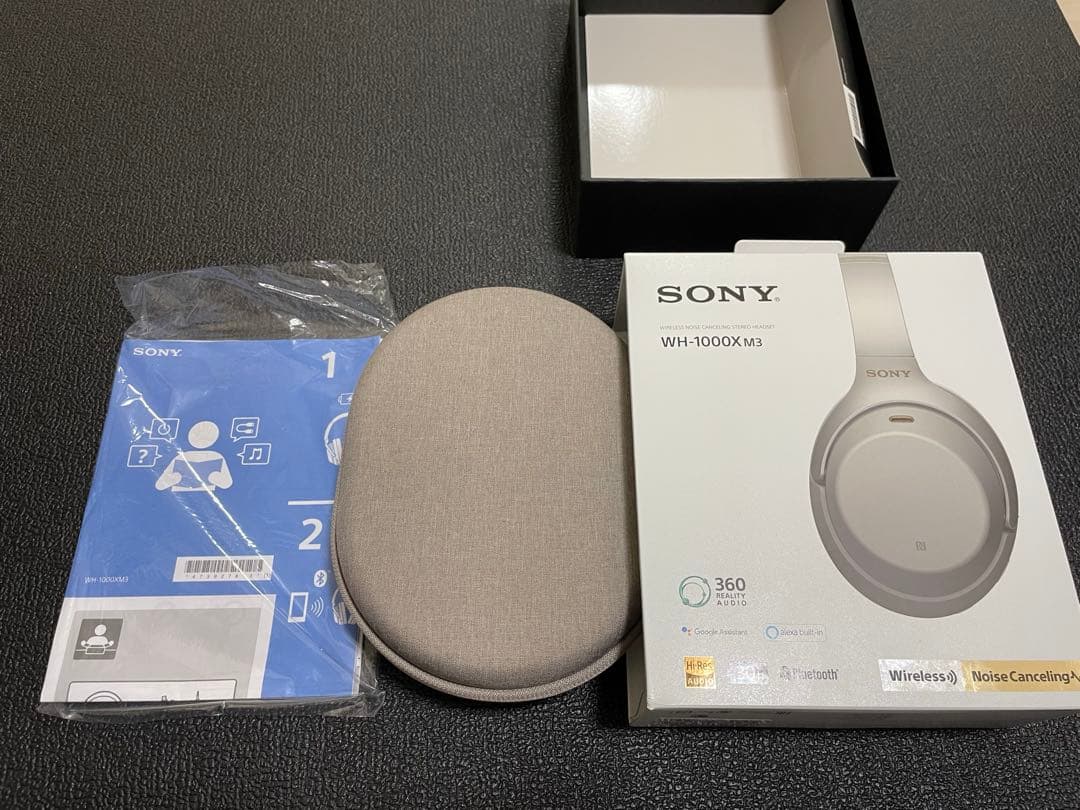 sony ヘッドホン WH-1000XM3 シルバー