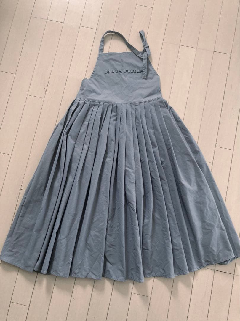 BEAMSコラボDEAN & DELUCA　エプロン グレー