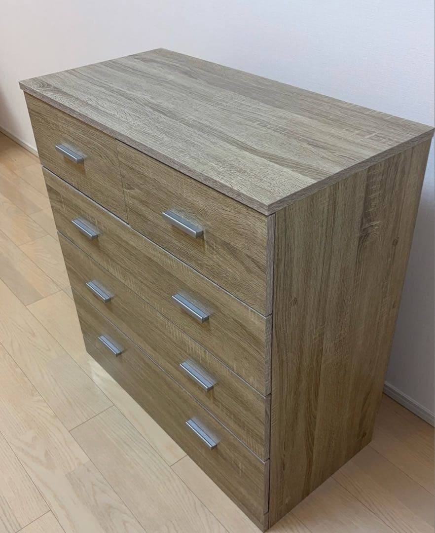 LOWYA 大容量収納チェスト 全面化粧仕上げタンス　使用期間短く、美品！