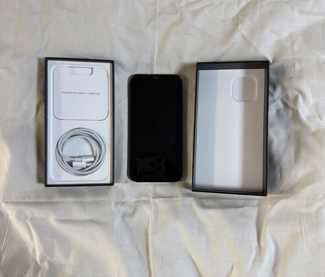 iPhone12pro 256gb simフリー 箱・ケーブル付き 最終値下げ