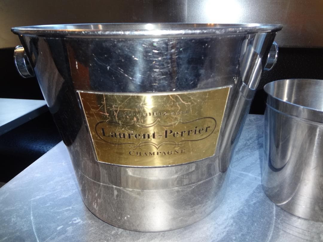 大型アイスバケツ　ローランペリエ　 シャンパンクーラー　 ワインクーラー