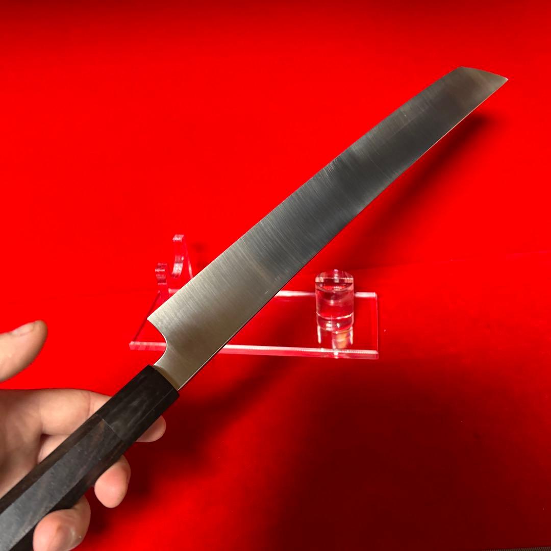 包丁　先丸型　尺　鏡面仕上げ　切味抜群　箱付未使用品