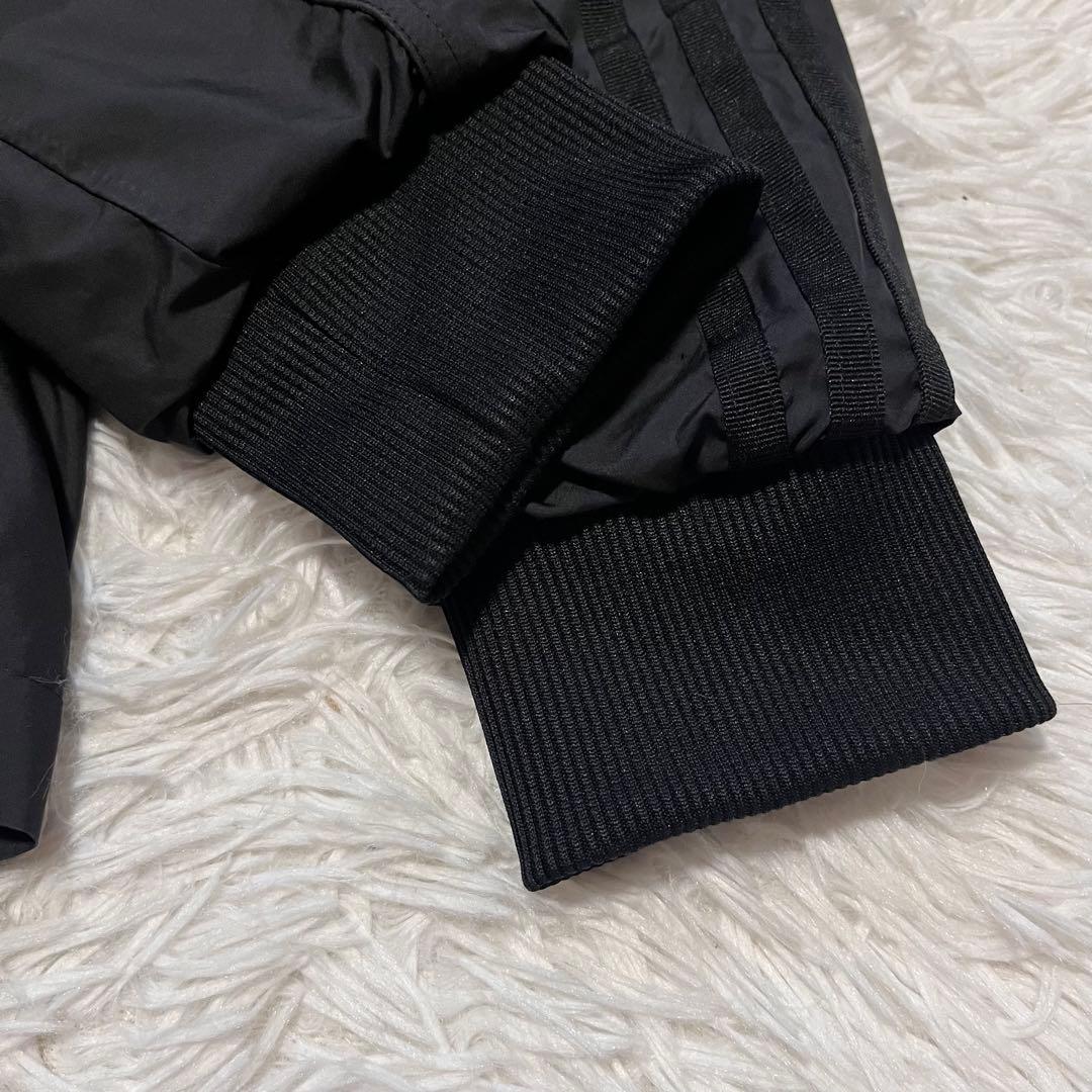 adidas アディダスウインドブレーカーセットアップ　ブラック 黒