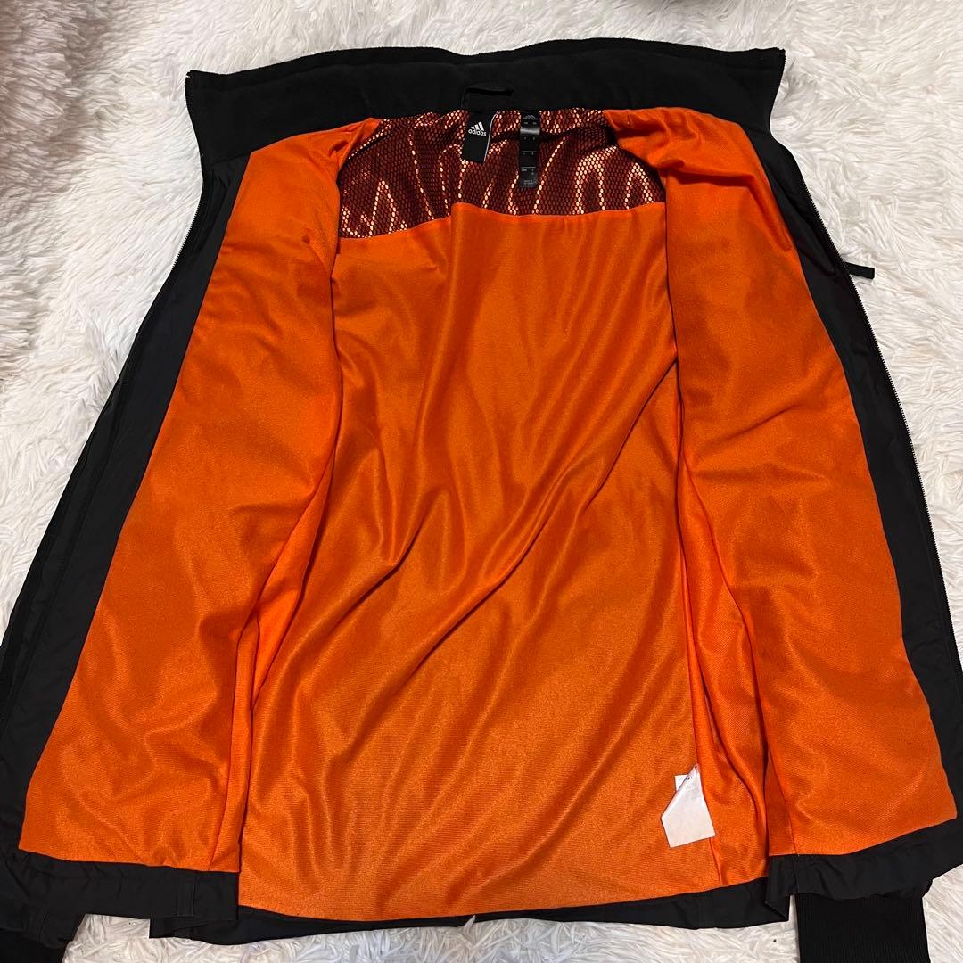 adidas アディダスウインドブレーカーセットアップ　ブラック 黒