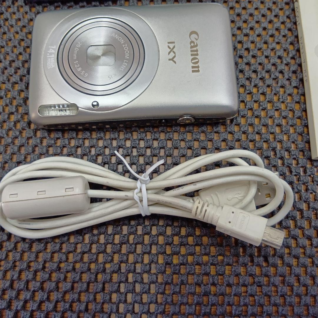 Canon IXY 400F コンパクトデジタルカメラ シルバー　中古品