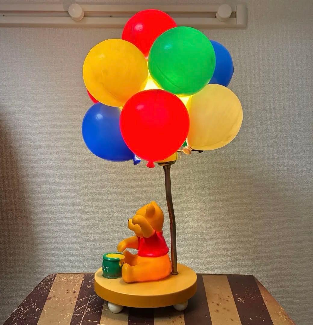 80's プーさん ヴィンテージ バルーンランプ Winnie the Pooh