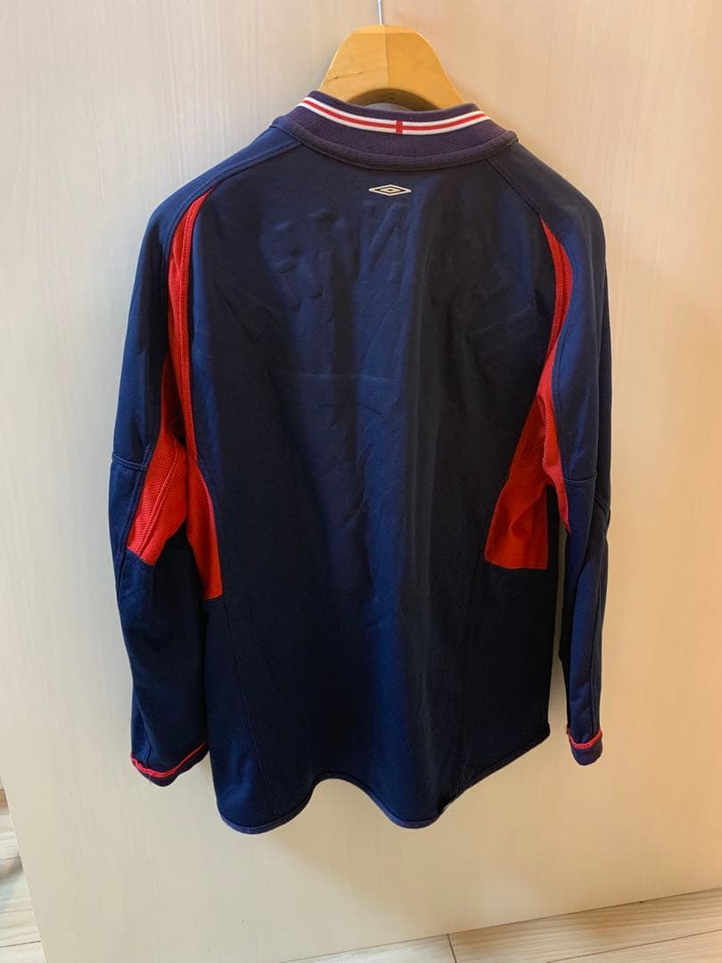 イングランド代表 サッカー　アウェイ　レトロ　リバーシブル　2002