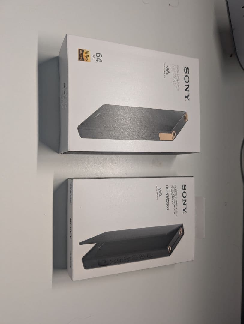 SONY NW-ZX707 64GB ＋専用レザーケース