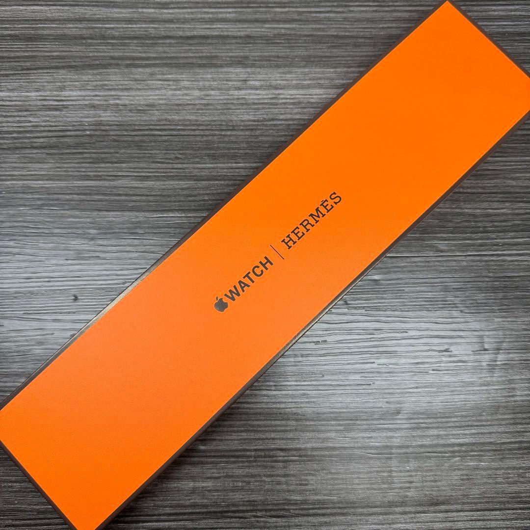 2583 未開封　Apple Watch エルメス　トリコ　オレンジ　ナイロン