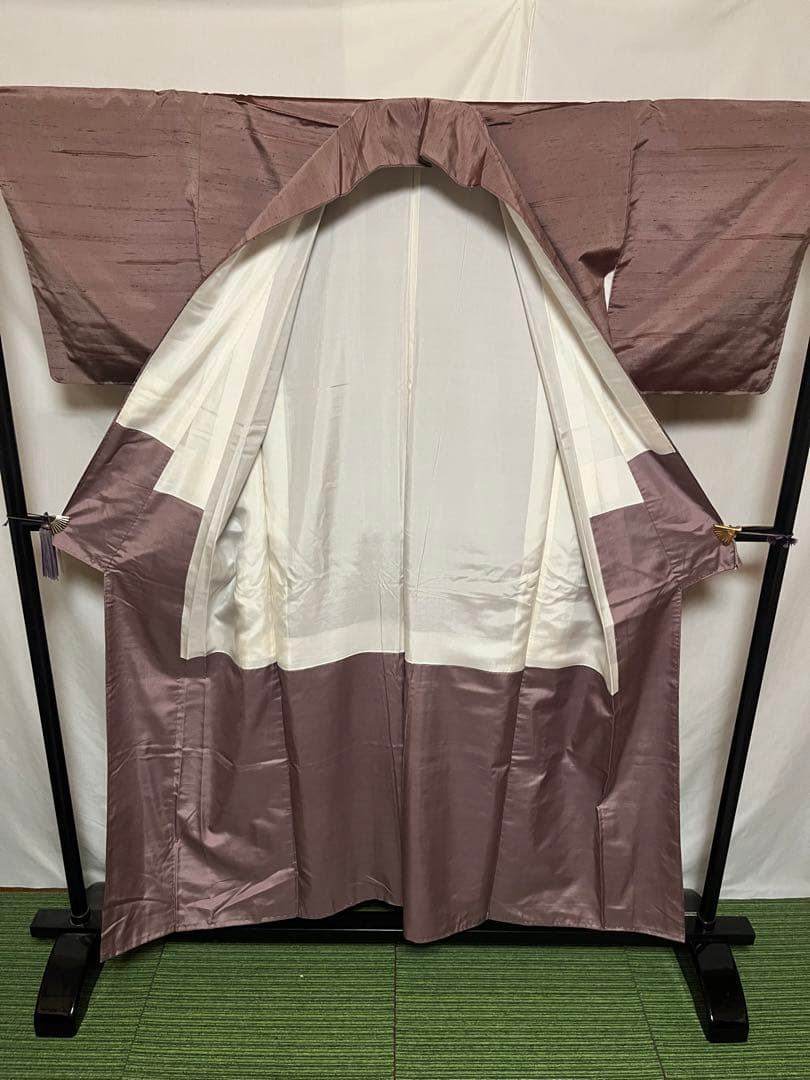 【超絶逸品】●石川県伝統工芸品●【牛首た紬】●玉繭●手引●紬●着物