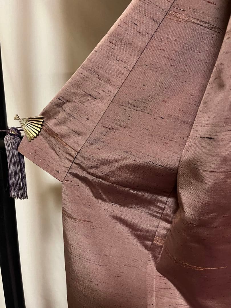 【超絶逸品】●石川県伝統工芸品●【牛首た紬】●玉繭●手引●紬●着物