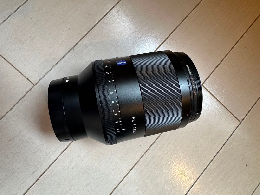 【美品】Sony Planar FE 1.4/50 ZA 単焦点 Zeiss