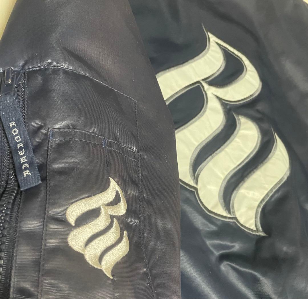 着丈82 rocawear 90s bboy スタジャン