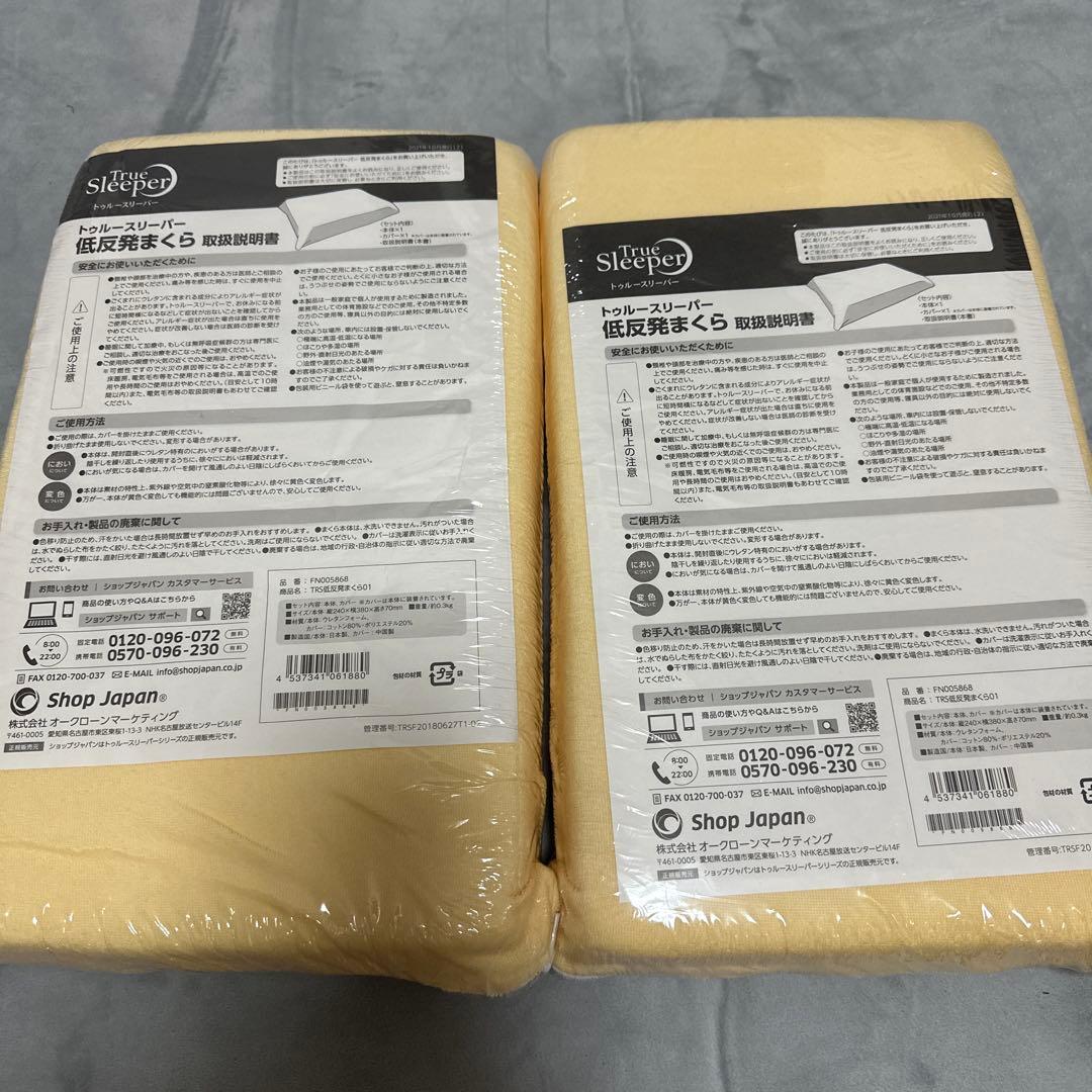 トゥルースリーパー・低反発枕カバーセット