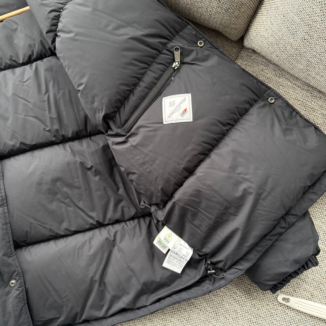 美品★ノースフェイスオルタレーションシエラジャケット黒ブラックXL