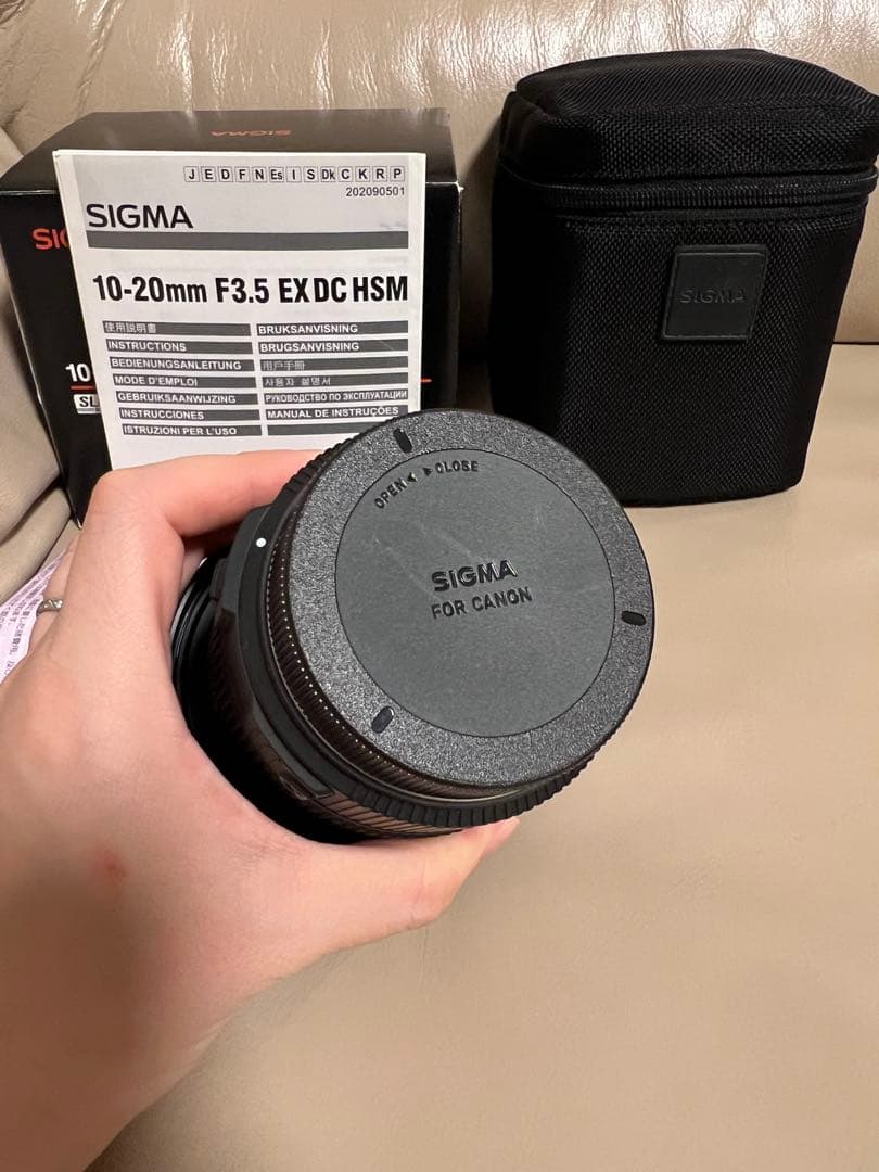 SIGMA 広角レンズ10-20mm F3.5 EX DC HSM