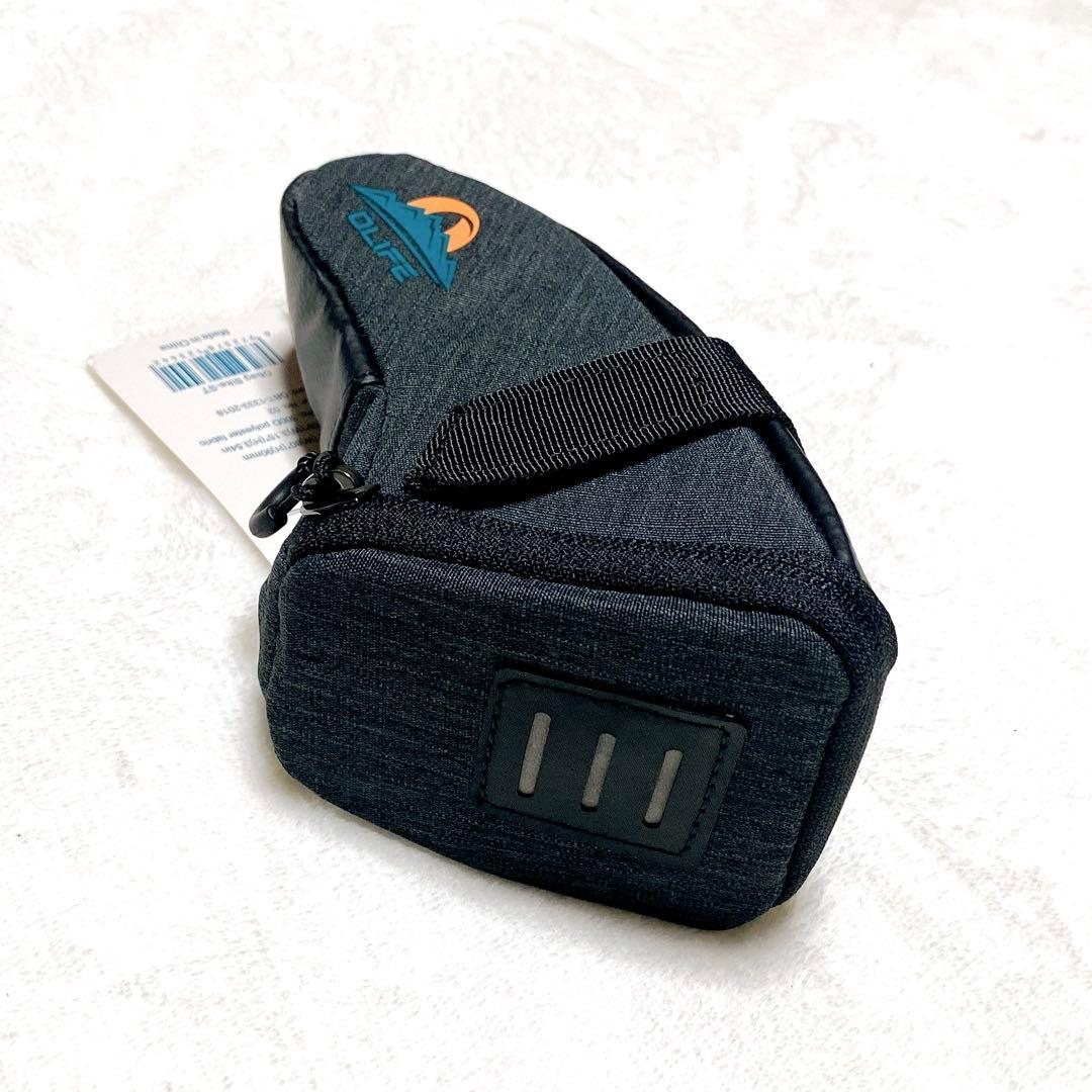 OLIFE バイク サドルバッグ 自転車 シート下 ウェッジポーチ