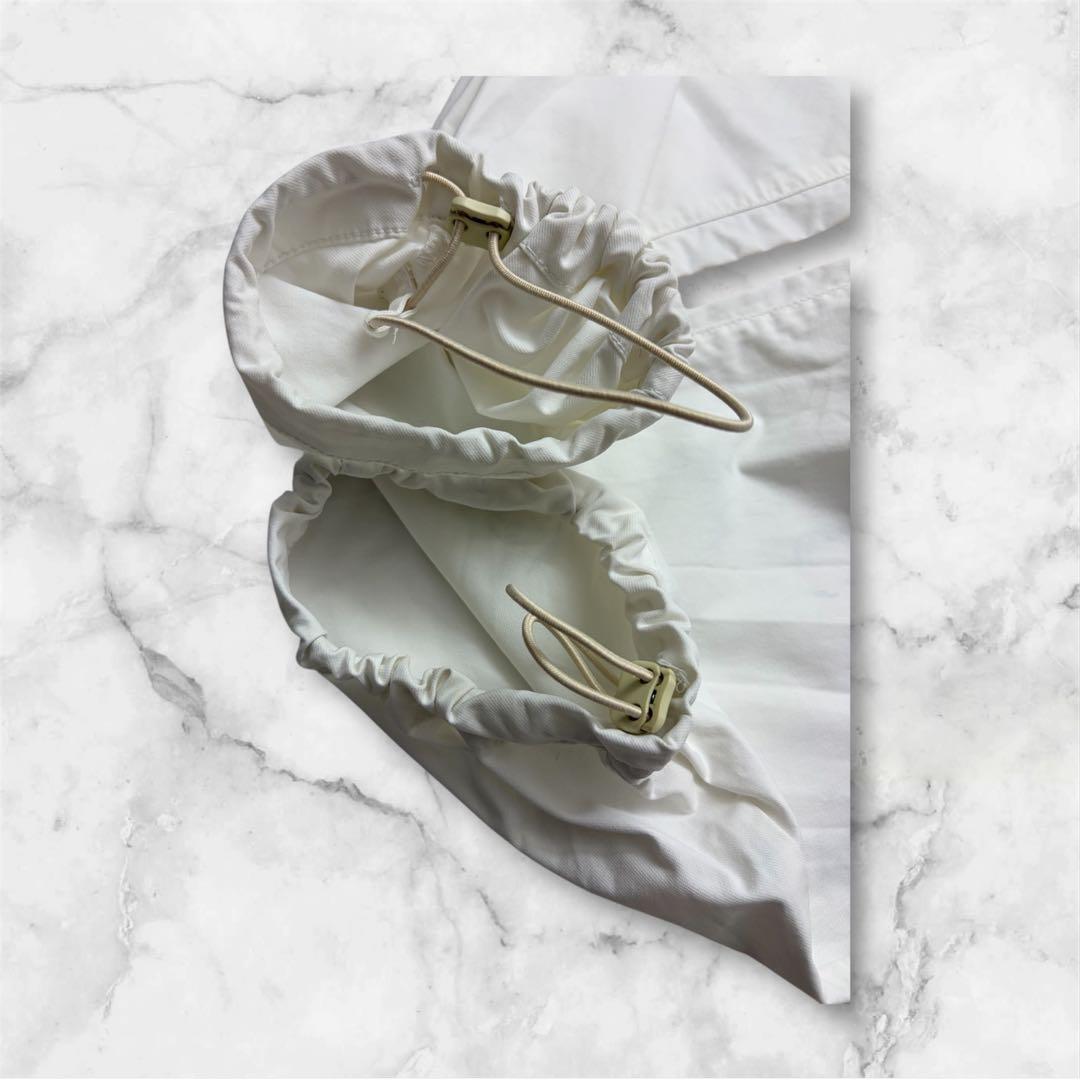 美品✨　PEARLY GATES ホワイト レインウェア パンツ　メンズ XL