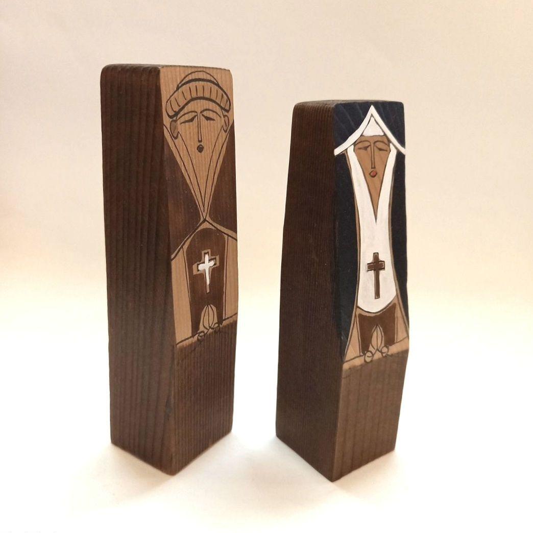 土龍　こけし　根本勲　修道士　修道女　民芸　函館トラピスト