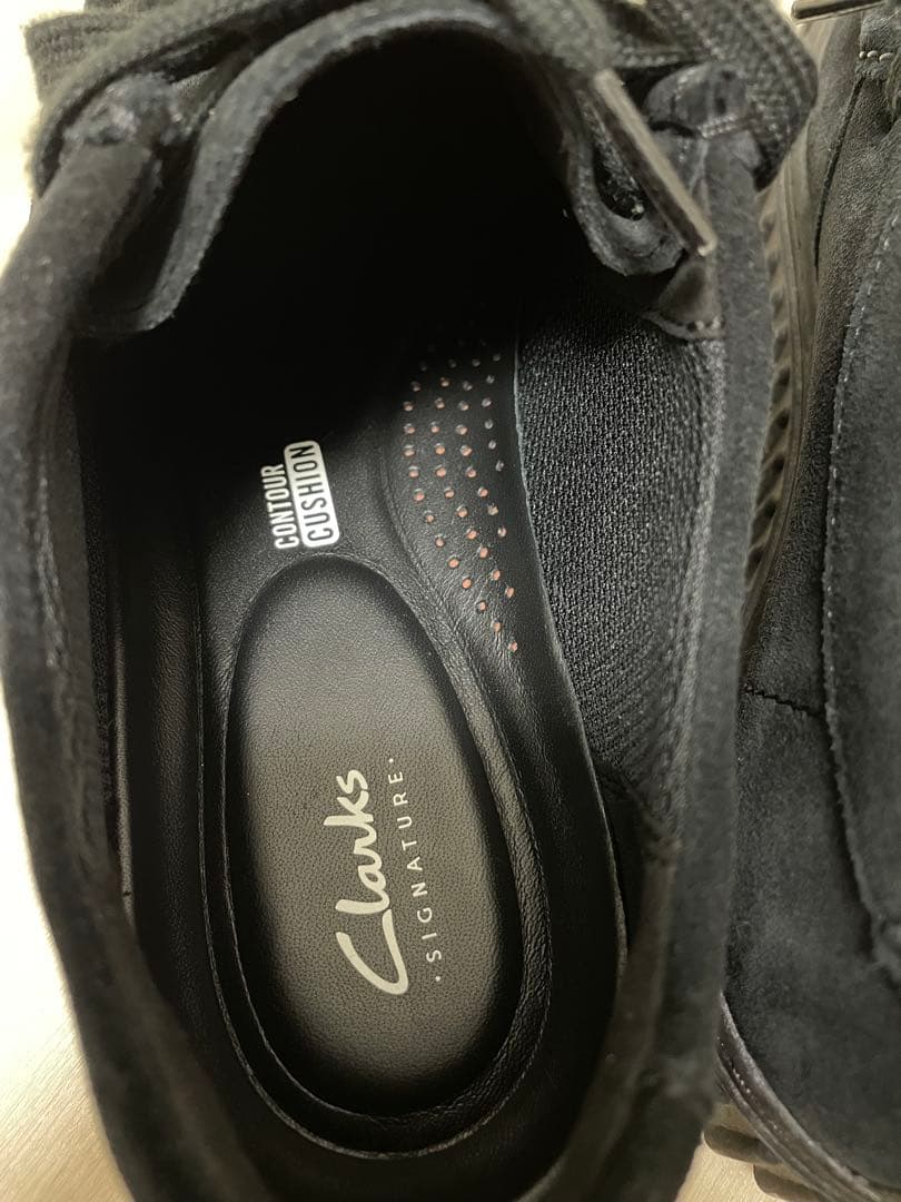 Clarks クラークス TORHILL LO トーヒルロー　ブラックスエード