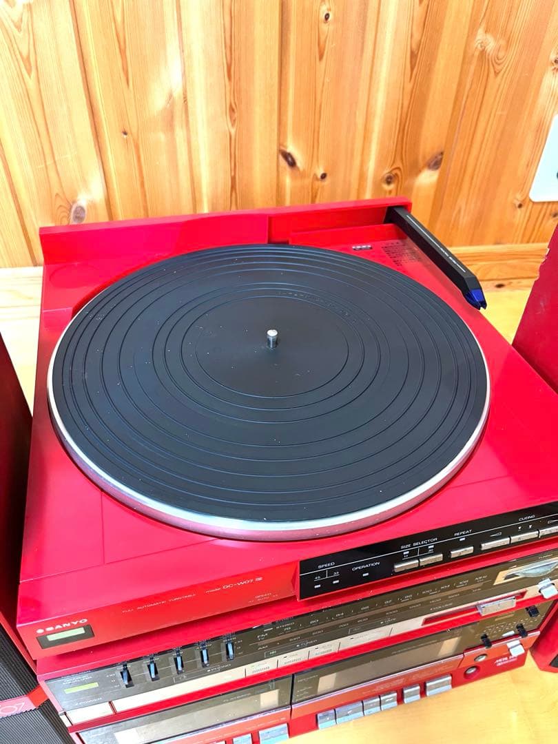 SANYO DC-W07 サンヨー　レコード　カセット　ラジカセ　コンポ