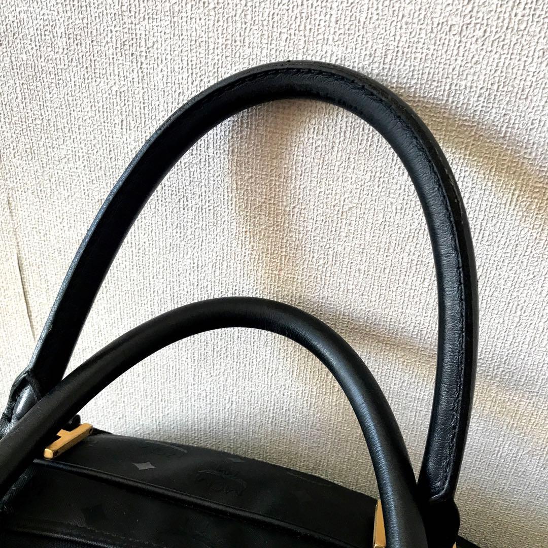 MCM ボストンバッグ サイズ大【正規品　型番Z6305】 カラー：ブラック