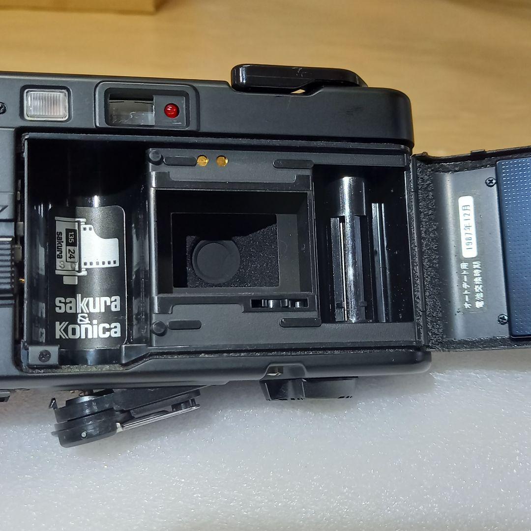 【稀少カラー】Konica EFJ AUTO DATE ブルー　動作品