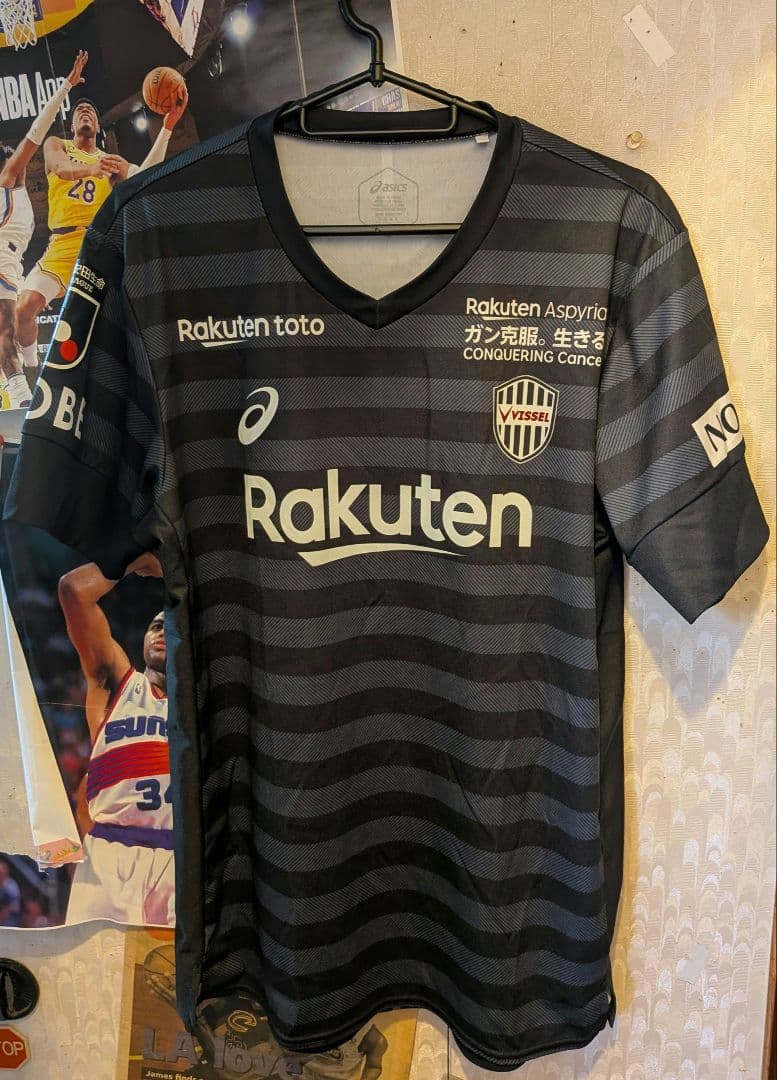 ヴィッセル神戸 2019サードユニフォーム ダビド・ビジャとイニエスタTシャツ