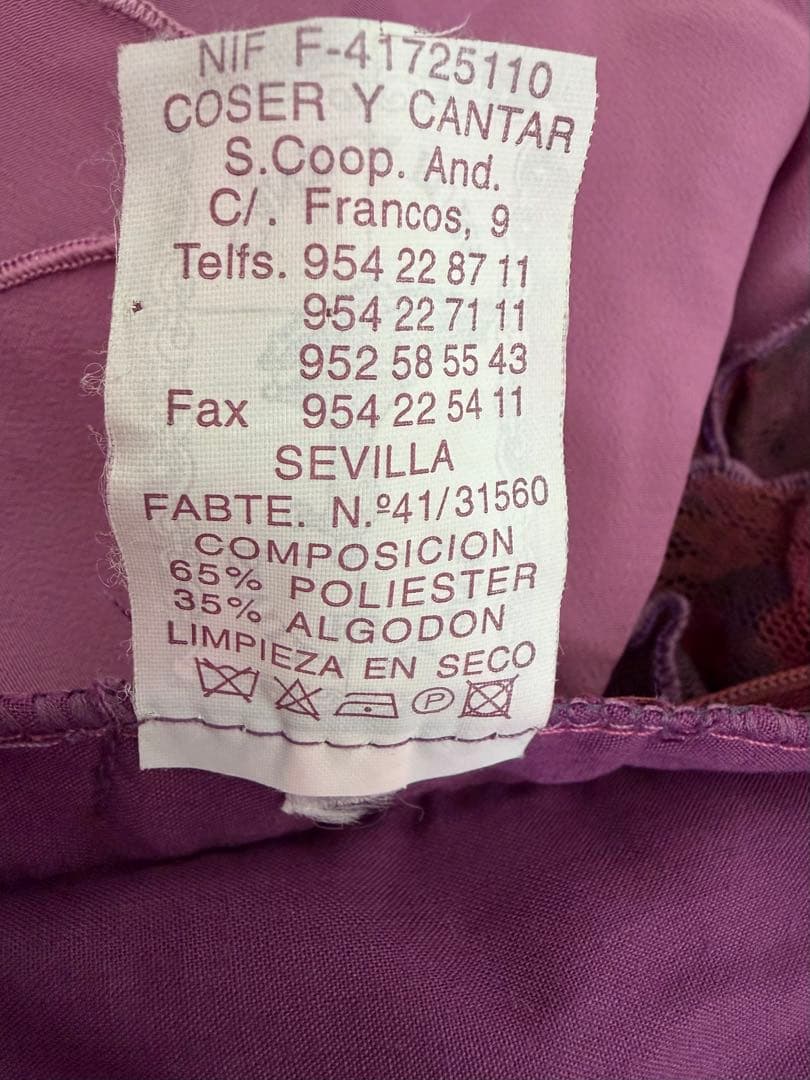 お値下げ！estrella シージョ付きフラメンコドレス