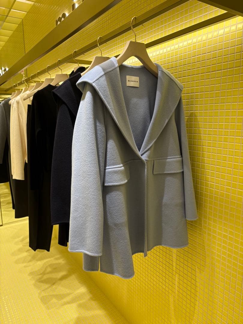 【最終値下】BLENHEIM ウールリバーフーディミドルコート