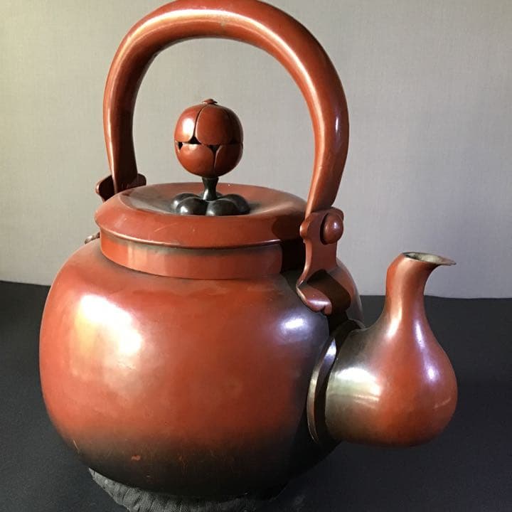 珍品　大型薬缶