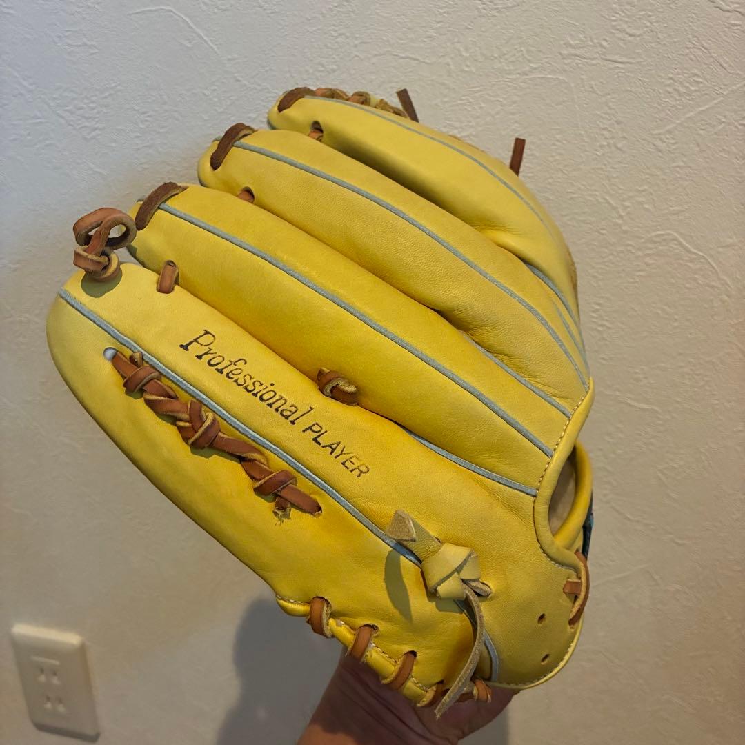 限定品　未使用　職人の湯もみ型つけ済　スラッガー　軟式グローブ！