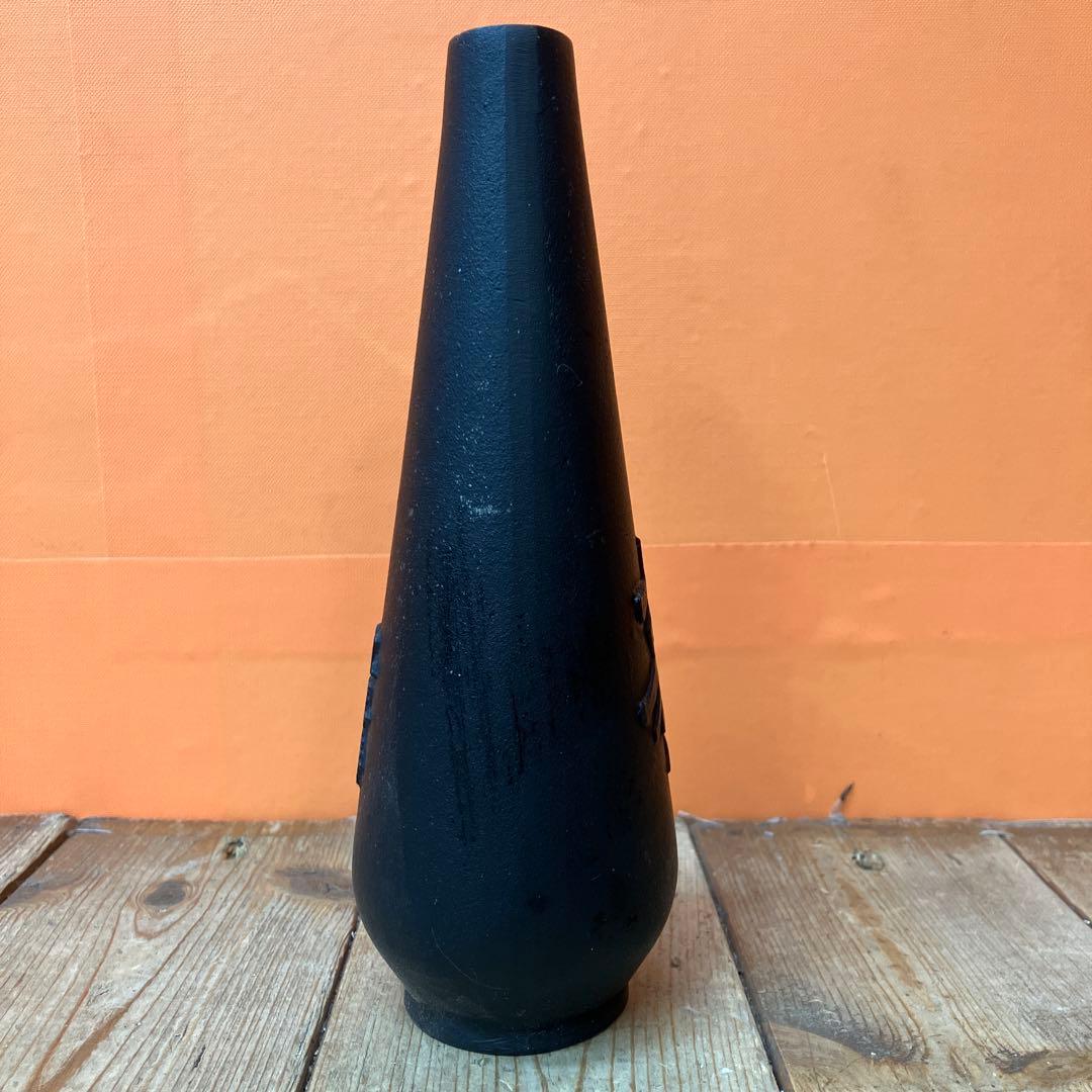 C-壁 南部鉄器 鋳物 鉄瓶 寿 一輪挿し 花瓶 花器 和モダン 和室インテリア