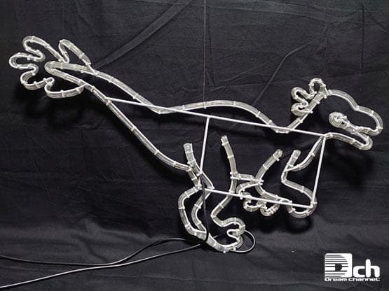 ガリミムス 恐竜 イルミネーション モチーフ ライト 屋外使用可能