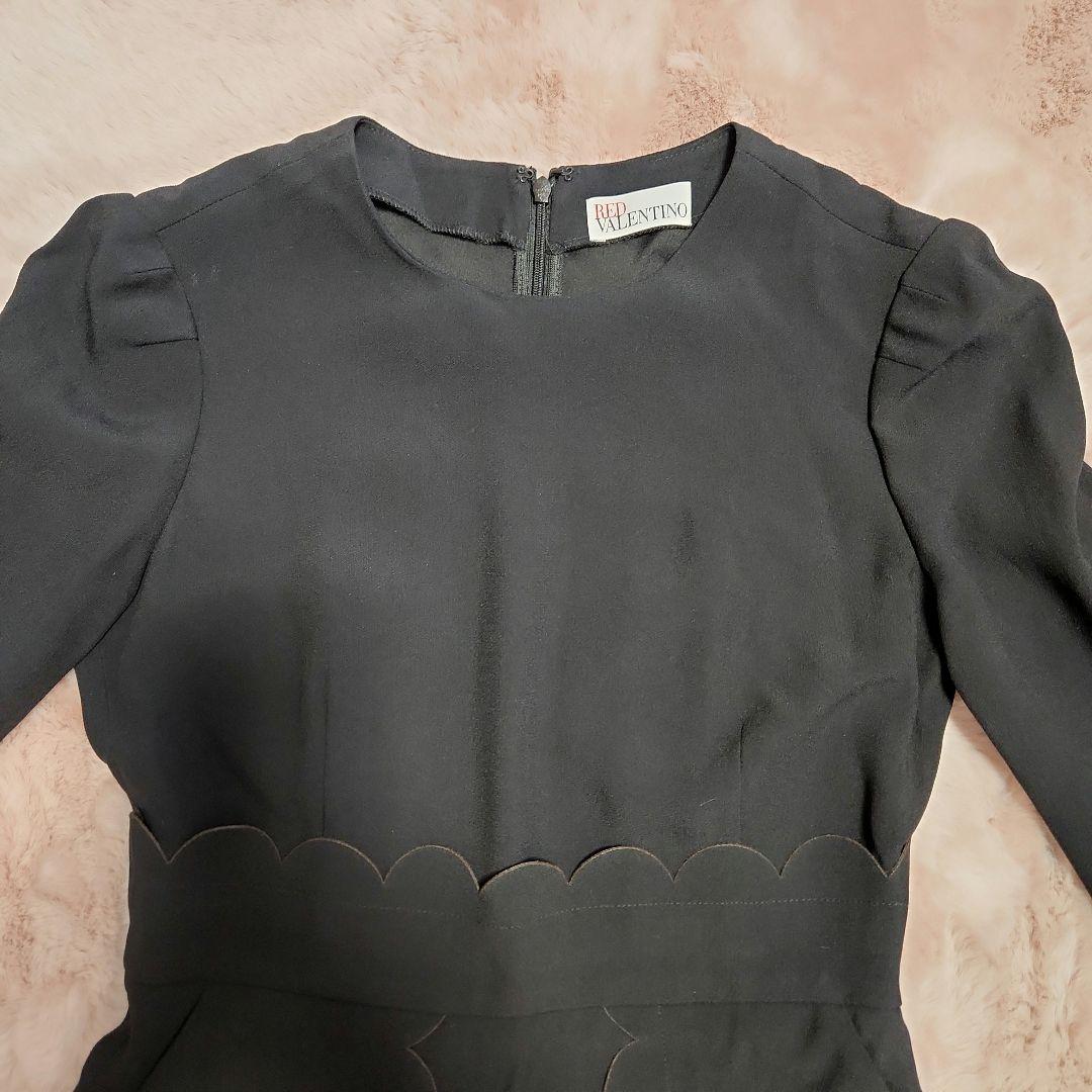 【美品】RED VALENTINO レッド ヴァレンティノ 膝丈 ワンピース