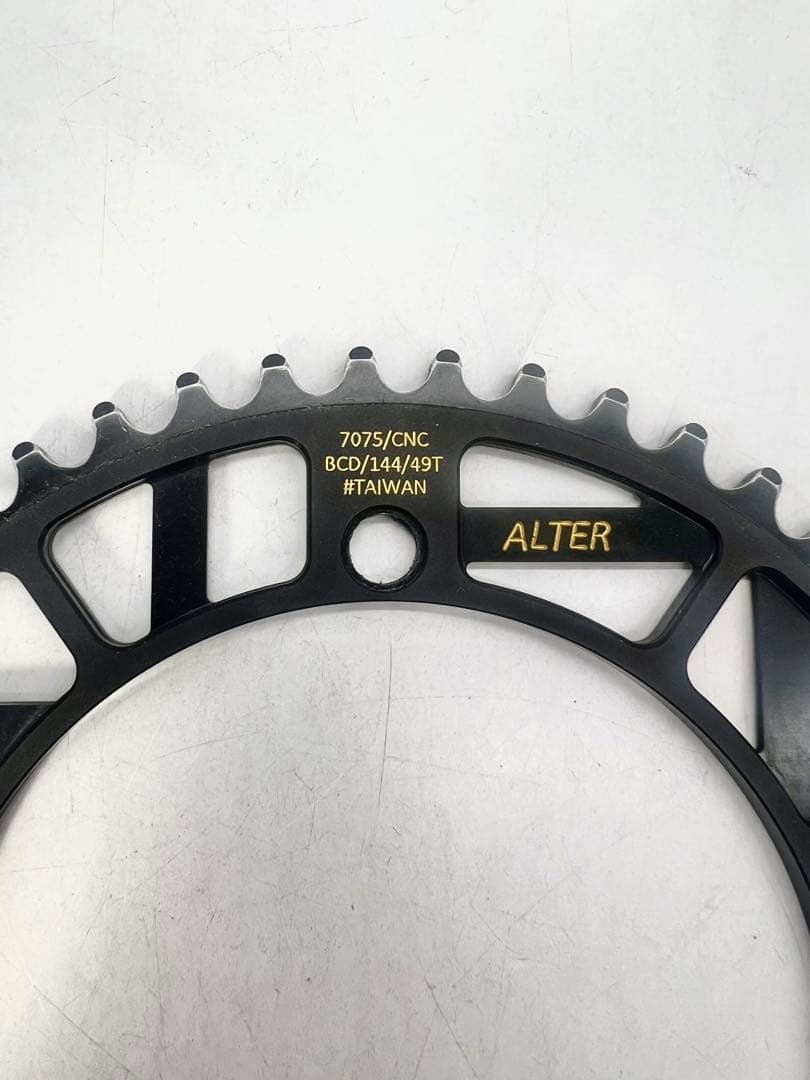 ALTER アルター　ブラック チェーンリング