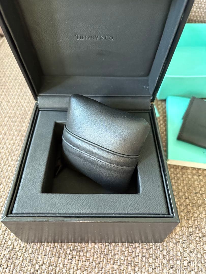 正規品　美品ティファニー時計　空箱ケース
