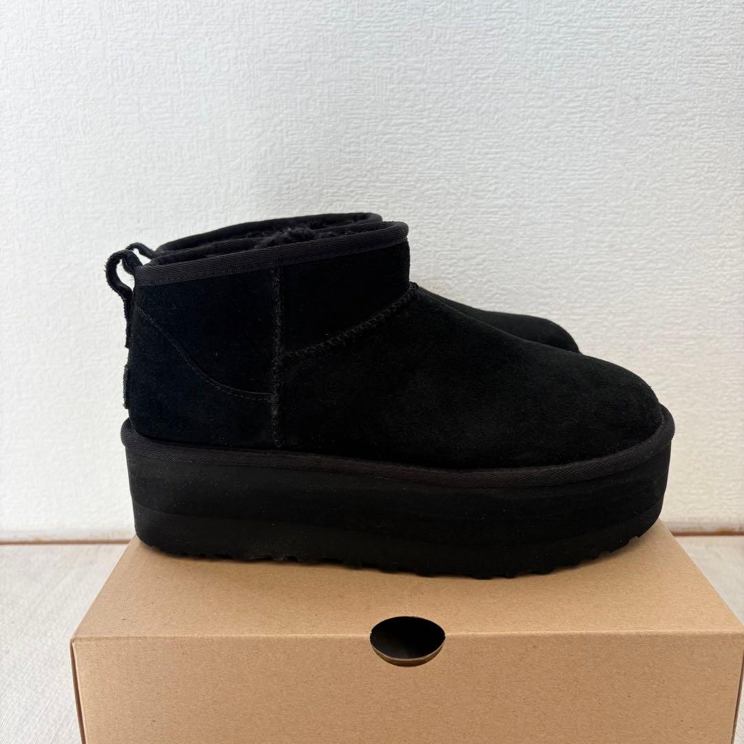 【希少】 ugg アグ クラシック ウルトラ ミニ プラットフォーム