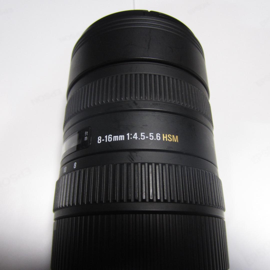 SIGMA 8-16mm 1:4.5-5.6 HSM 超広角ズーム　CANON用