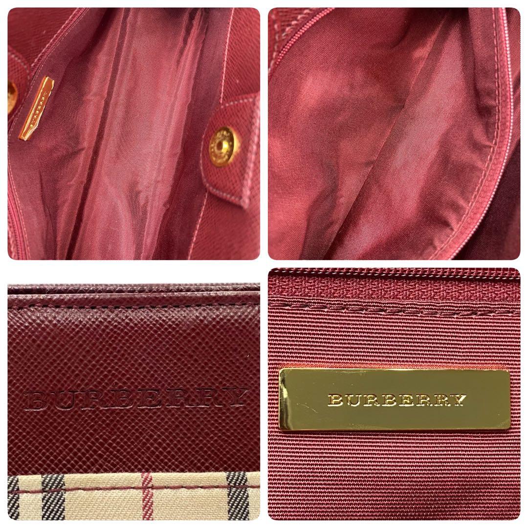 美品 BURBERRY バーバリー ノバチェック バッグ Vintage 希少