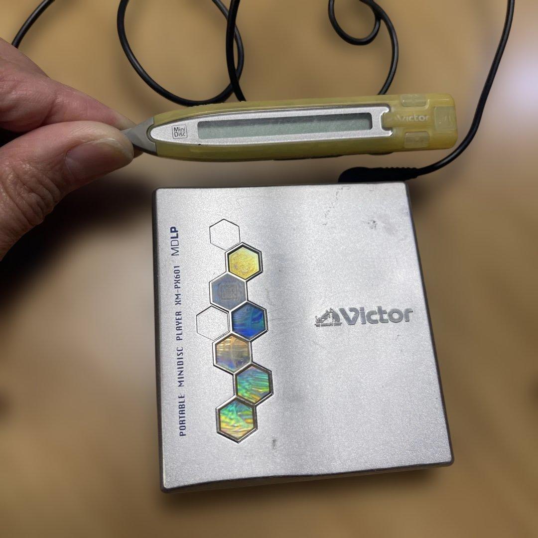 d*7様 ジャンク SONY ウォークマン Victor ポータブルMDプレーヤ