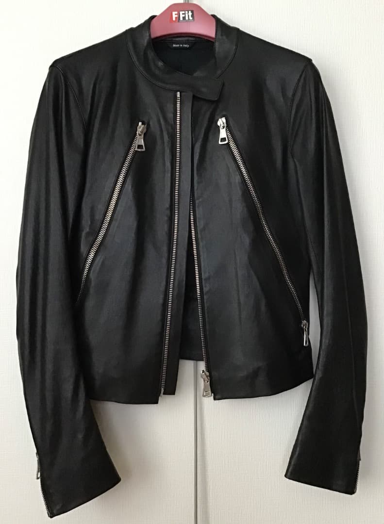 Martin Margiela マルタン・マルジェラ　ハの字レザーライダース