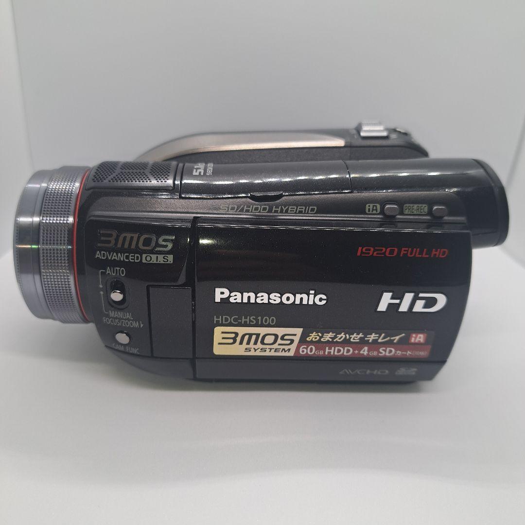 【美品】ビデオカメラ　Panasonic HDC-HS100-K