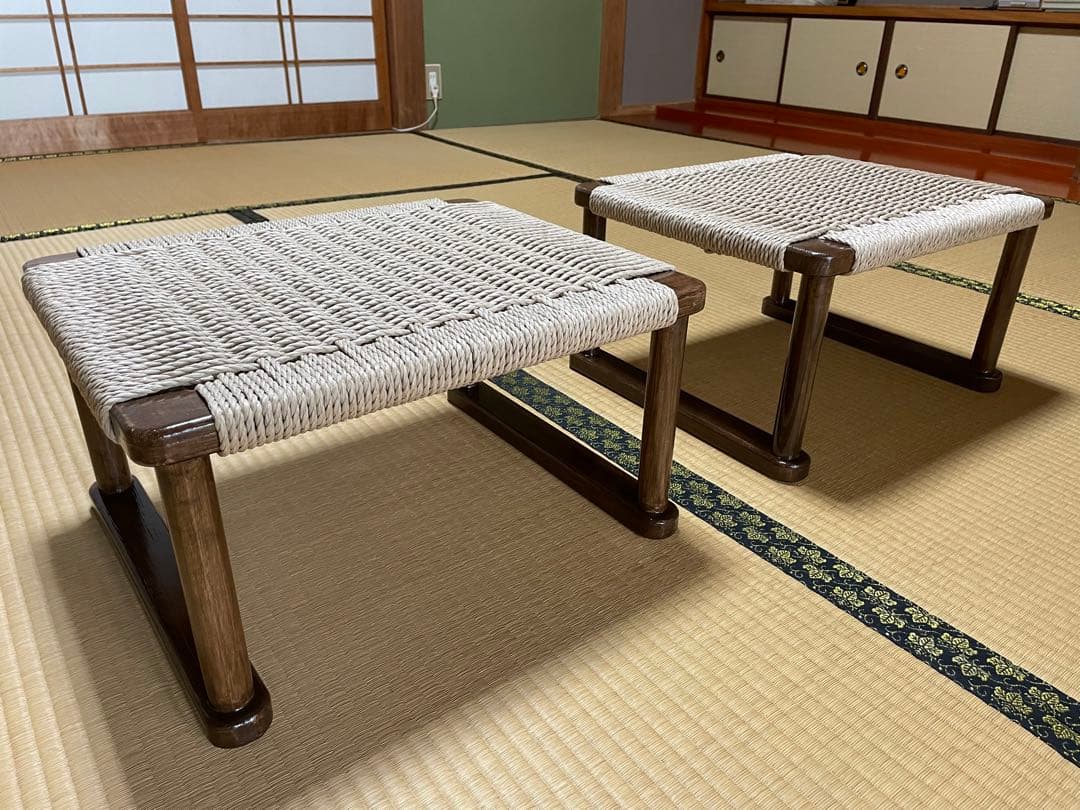 座椅子 ペーパーコード【２脚セット】②