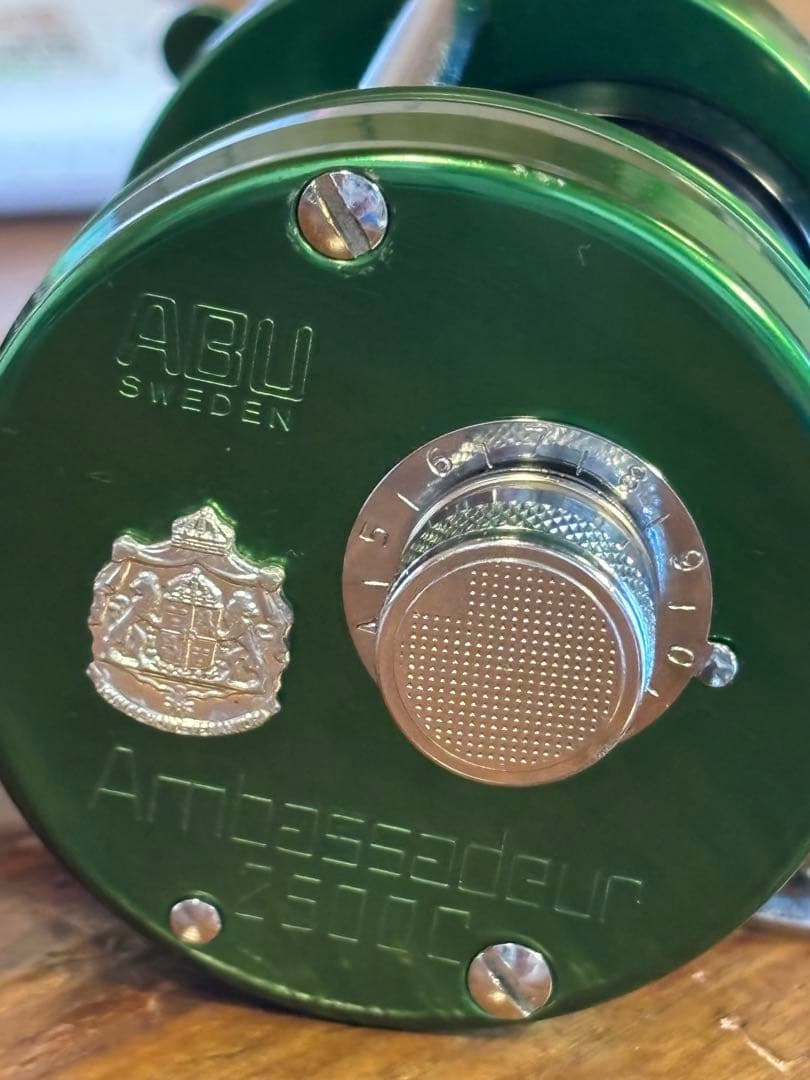 ベ*き様 ABU Ambassadeur 2500 ベイトリール グリーン