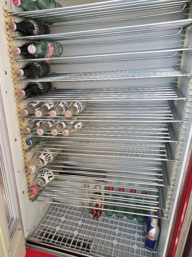 コカコーラ販売機 Coca-Cola 自動販売機 冷蔵庫 レトロデザイン