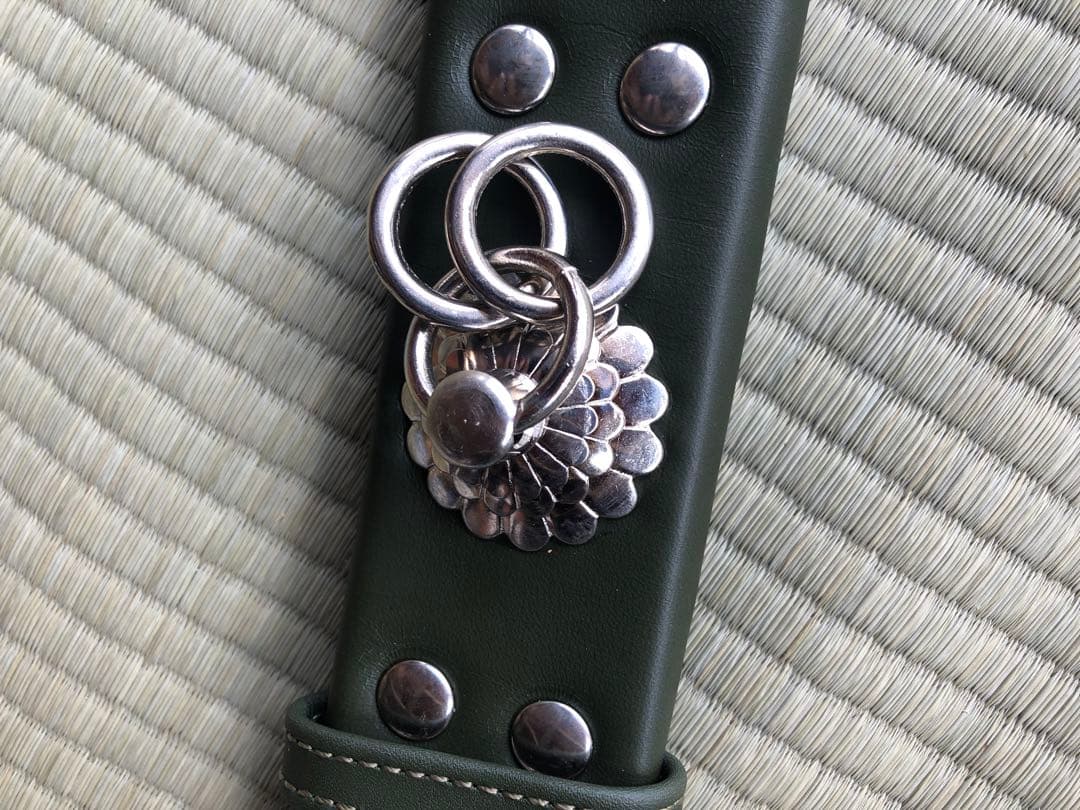 スタッズデザイン　犬　首輪（複数色）大型犬