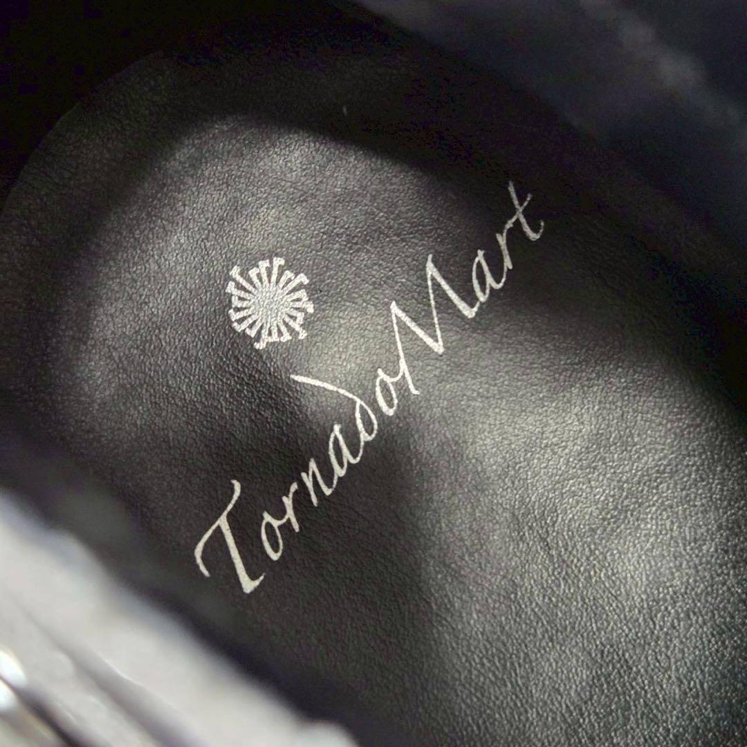 希少 TORNADO MART トリプルベルテッド ハーフブーツ