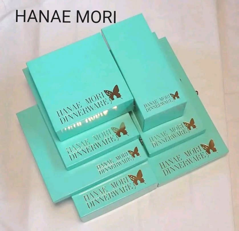 ハナエモリ食器セット (35年程前に購入)【送料込・匿名配送】