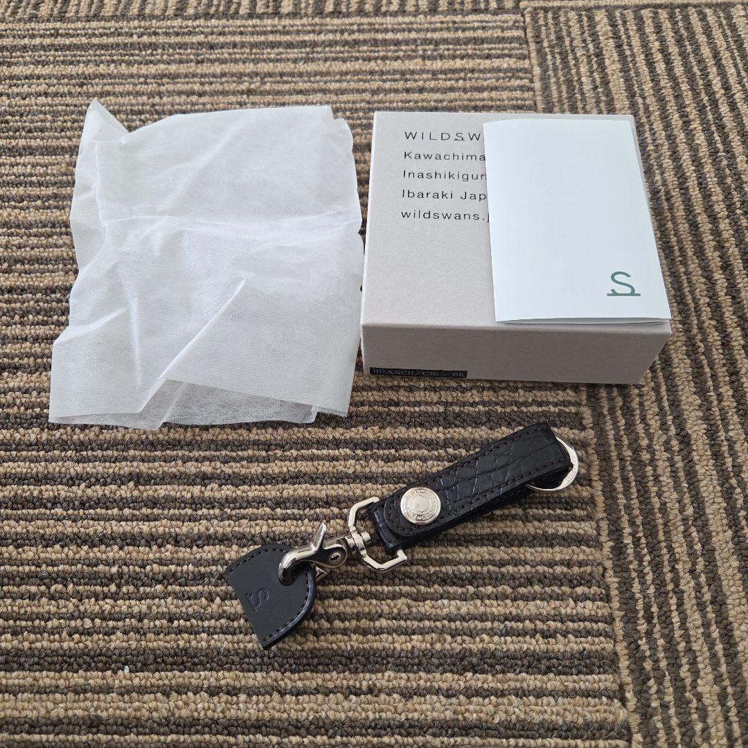 WILDSWANS クロコダイル　BRANCH ブラック　新品未使用品